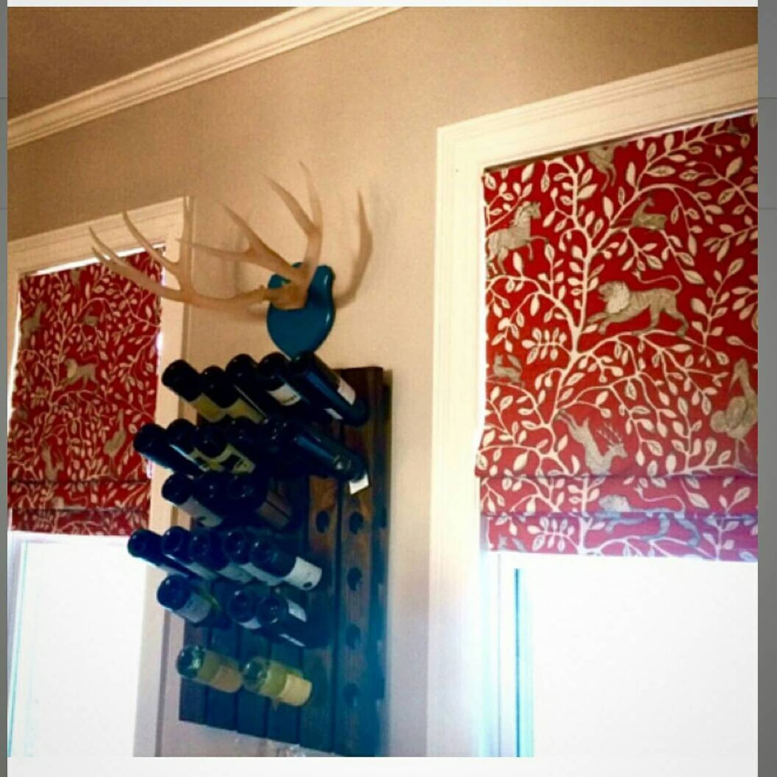 Roman Shades Flat Roman Blind Custom Roman Blinds You Etsy