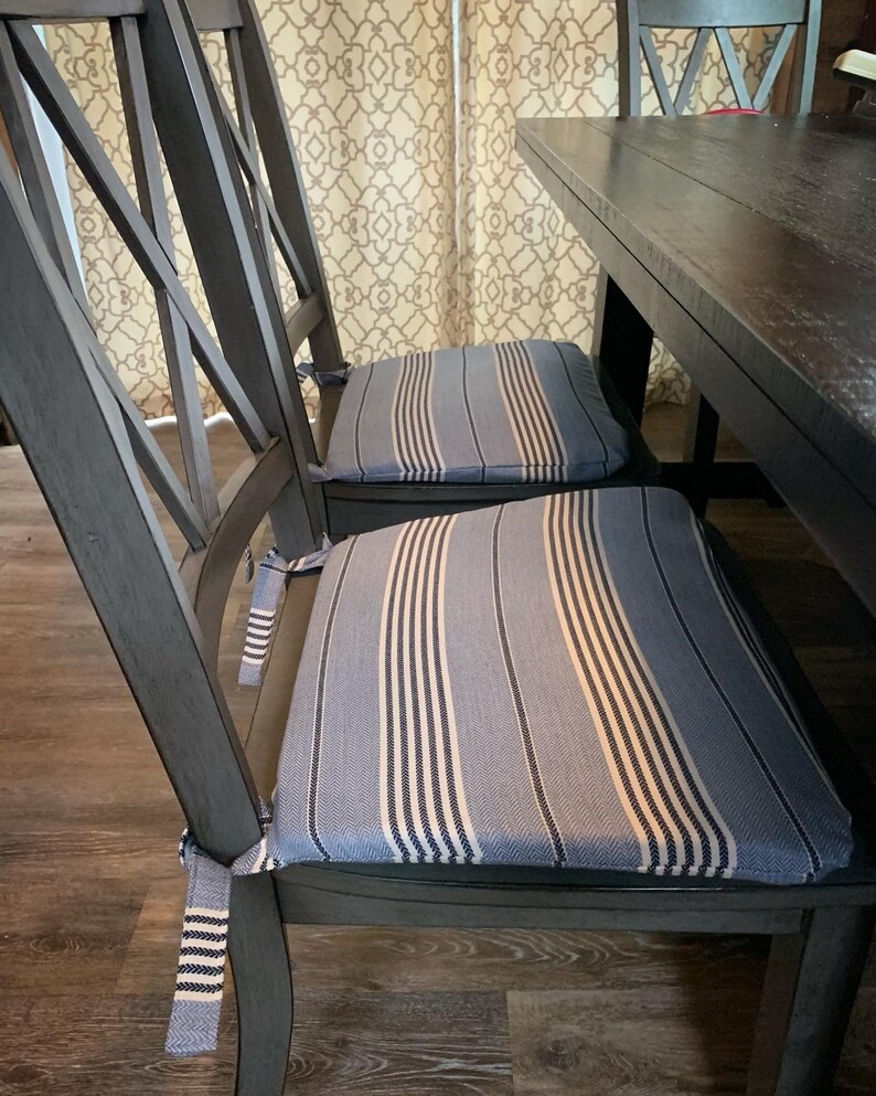 Custom Dining Chair Cushion Cover Customer Supplies Their Own Etsy