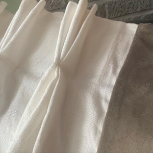 2 Pinch Pleat Custom Curtain Panels. Listing Includes 2 Panels.Any Size. Any Fabric!