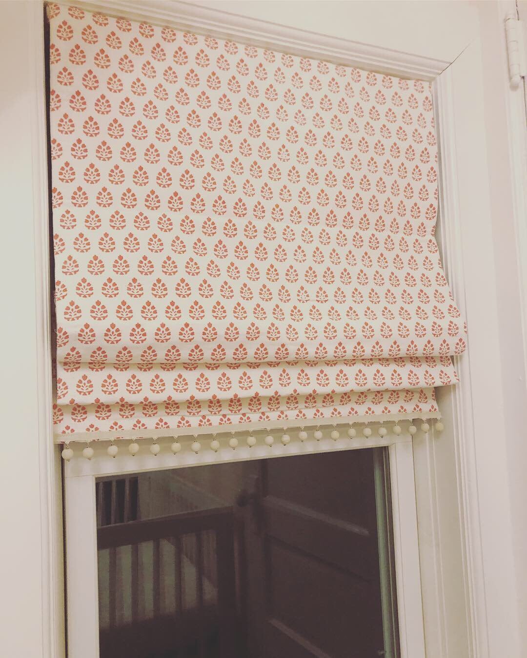 Custom Roman Shade! Blackout Shades, Flat Classic Fabric Roman Blinds ...
