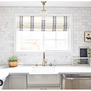 Custom Roman Shades, Custom Curtains, Handmade With Any Fabric, Blackout Roman Blinds Available