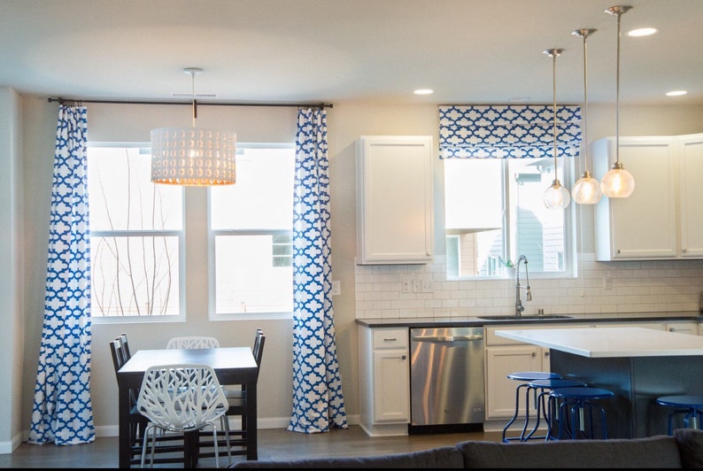 Roman Shade-Custom Blackout Window Treatment Option Classic style In Customer/'s Own Fabric