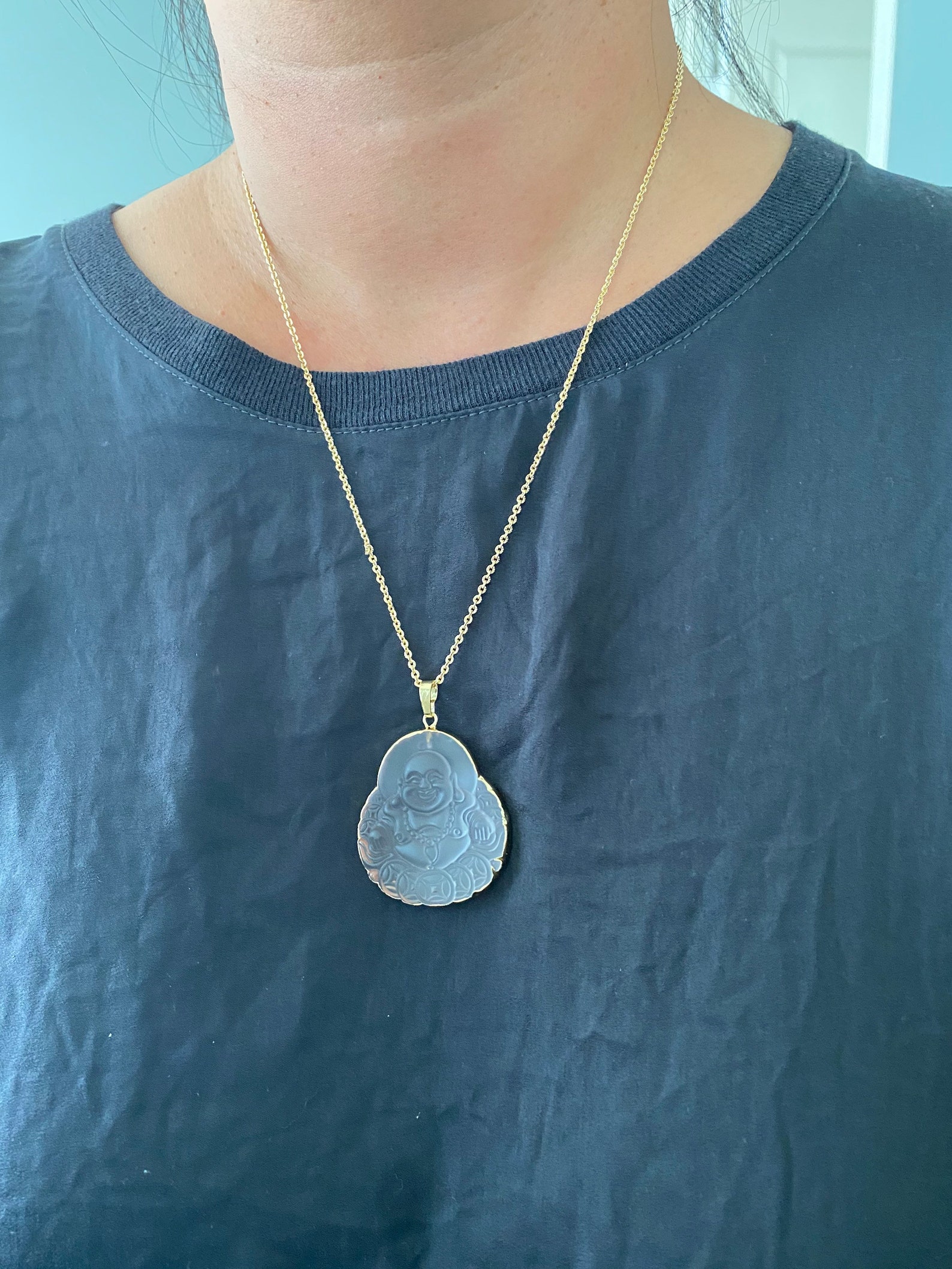 100 Buddha Pendant Necklace