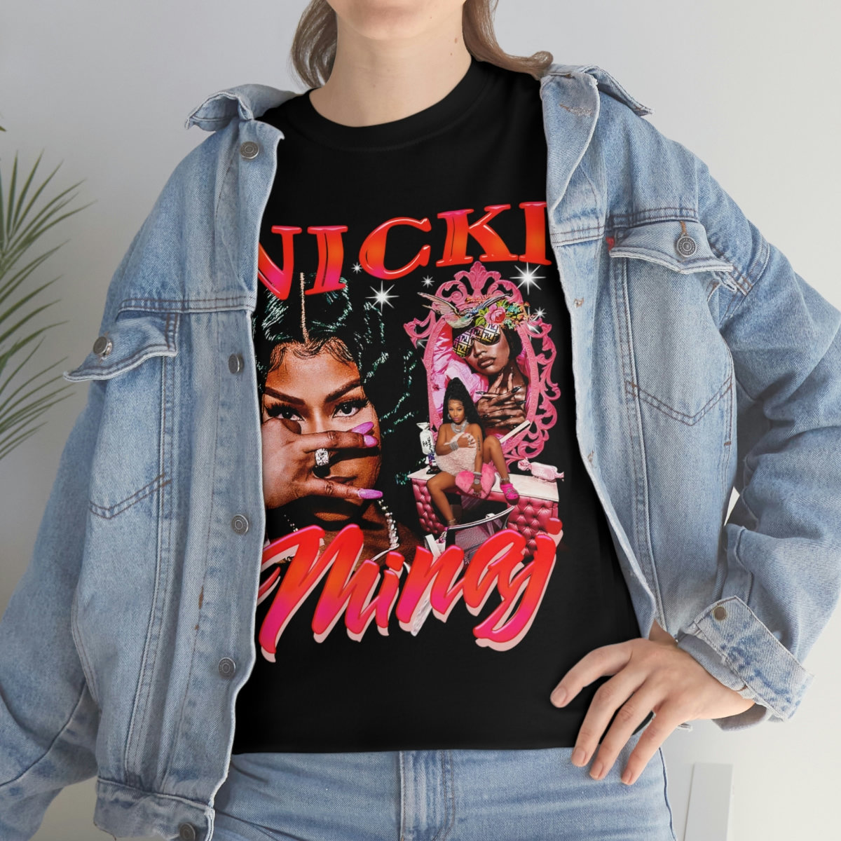 Discover NICKI MINAJ T-SHIRT, Nicki Minaj Rap Hip Hop 90s Retro Vintage T Shirt