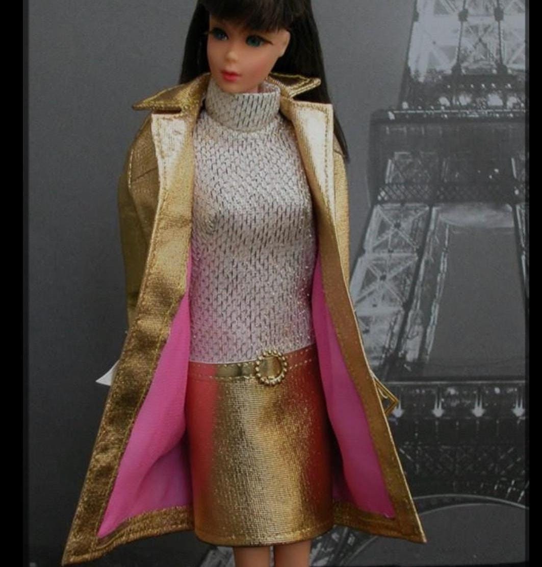 Vintage Barbie Intrigue Fashion Pattern PDF - Etsy