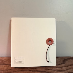 Kleid Stationary String-Tie Notebook 02