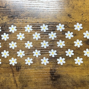Emballage UVDTF marguerite blanche bohème pour boîte de 16 oz, gobelet en verre, emballage marguerite, prêt à poser, adhésif imperméable permanent