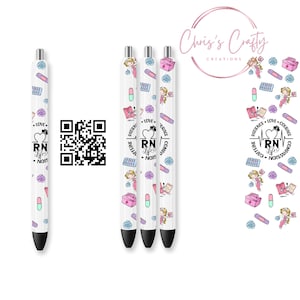 Digital Download RN Nurse Ink Joy Pen Wrap