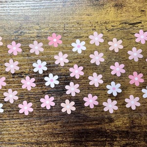 Boho Daisy UVDTF Wrap for 16oz Can Glass | Double Sided Floral Can Glass Transfer