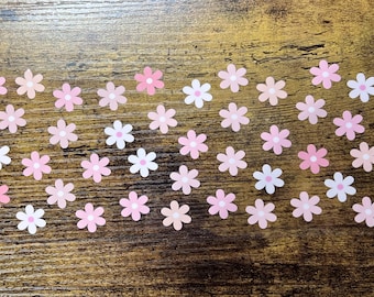 Boho Daisy UVDTF Wrap for 16oz Can Glass | Double Sided Floral Can Glass Transfer