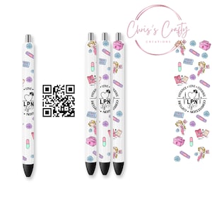 Digital Download LPN Nurse Ink Joy Pen Wrap