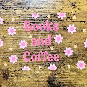 UVDTF Wrap Flowers Books and Coffee for 16 oz Can Glass Mug Tumbler, Ready to Apply, Permanent Waterproof Adhesive, Apply to Cup