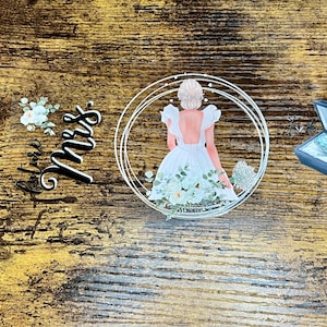 UVDTF Wrap Future Mrs. Bride to be 16 oz Can, mug ou gobelet en verre, prêt à poser, cadeaux pour elle, cadeaux de mariage, option recto-verso