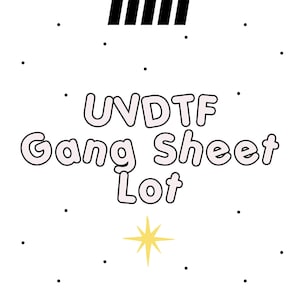 UVDTF Transfer Sheets für 16 Unzen Dosen Glas Becher Tumbler Pen Cottage Schlüsselbund Aufkleber, haftfertig, permanenter wasserfester Klebstoff