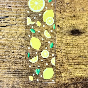 Envolturas para rotuladores de manualidades, Limones, Cítricos brillantes (Fácil transferencia)