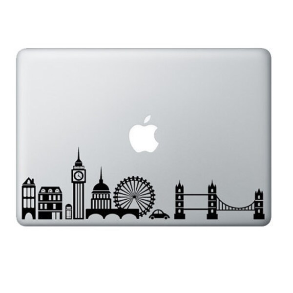 London Macbook decals mac decal macbook pro decal macbook air decal mac stickers apple decal ipad iphone 1 2 3 4 skin stickers