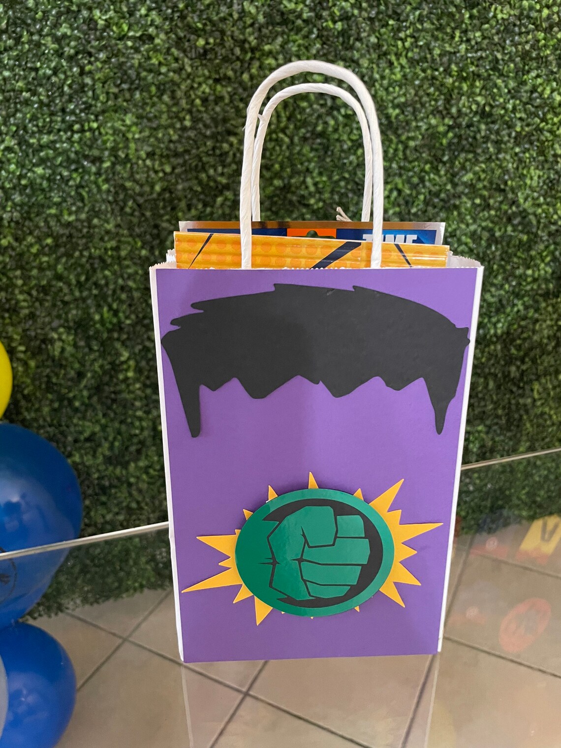 Superhero Party Favor Bags/1st Birthday Favor/superhero Theme Etsy