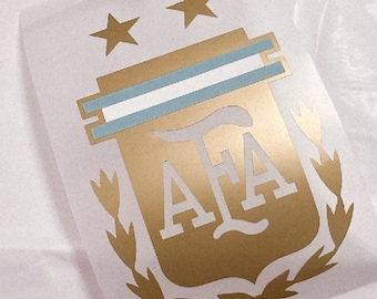 Argentina World Cup Winner/AFA Sticker Decal/Argentina Car Decal/Escudo de Futbol Argentina/Argentina Futbol decal/Car Sticker