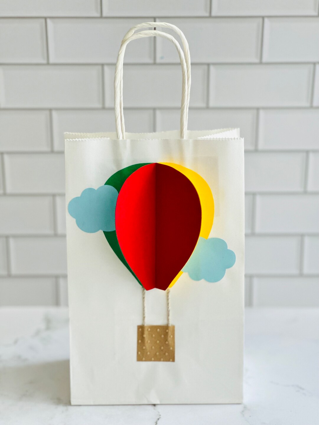 Hot Air Balloon Party Favor Bags/baby Shower Favors/1st Birthday Favor ...