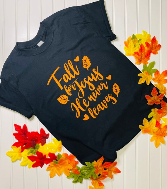 Fall For Jesus Thanksgiving Sweatshirt Fall For Jesus Thanksgiving Sweatshirt