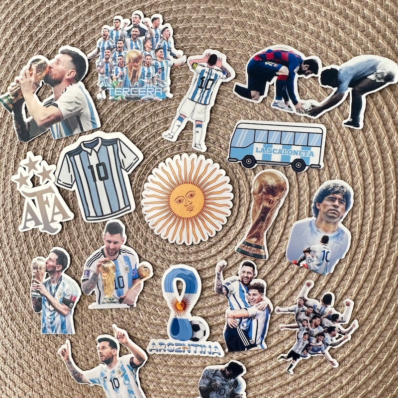 Messi Stickers - Etsy