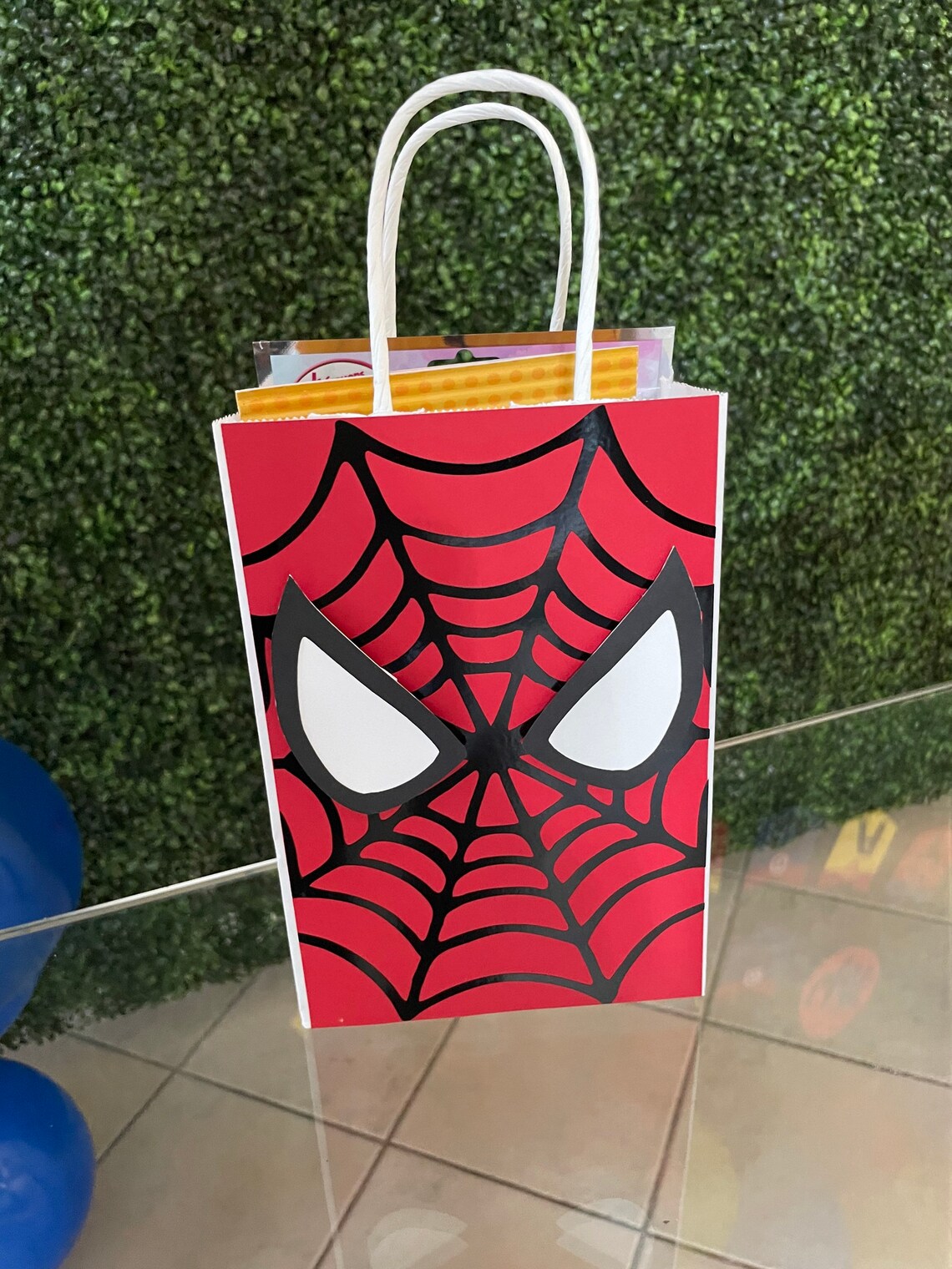 Superhero Party Favor Bags/1st Birthday Favor/superhero Theme Etsy