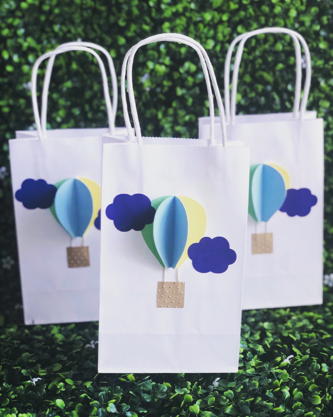 Hot Air Balloon Party Favor Bags/baby Shower Favors/1st Birthday Favor ...