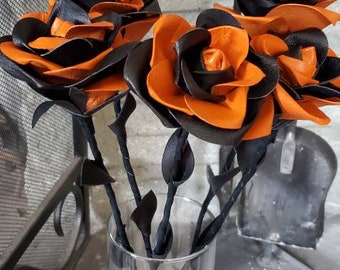 Harley Davidson Leather  Rose