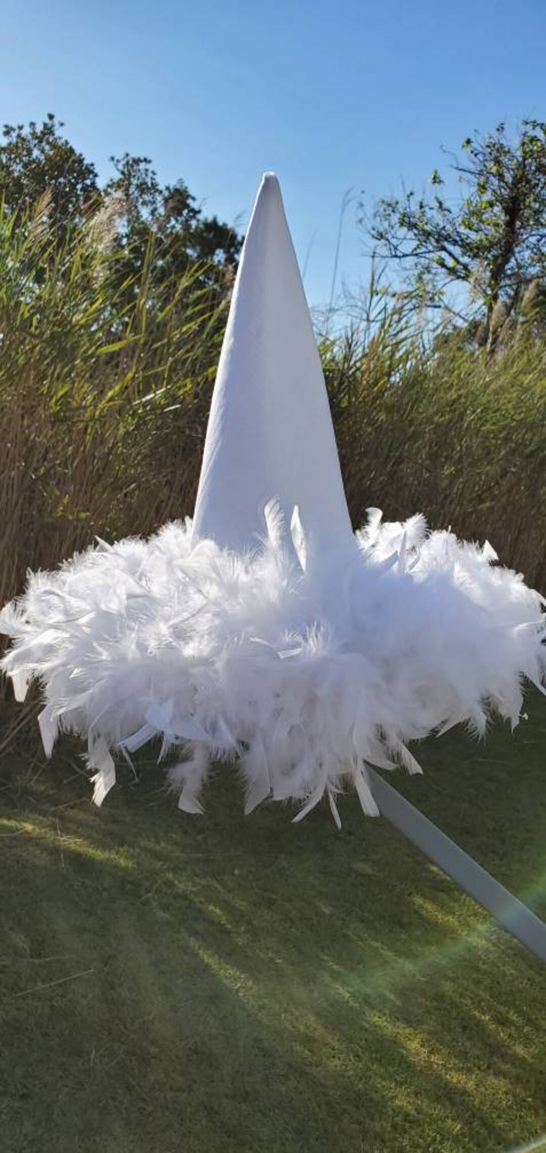 Witch Hat, Sparkly White Witch Hat, White Witch Hat, Halloween Hat ...
