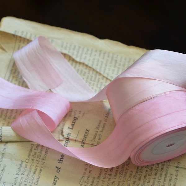 shades of pink silk ribbon