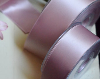 light lilac mauve swiss satin ribbon