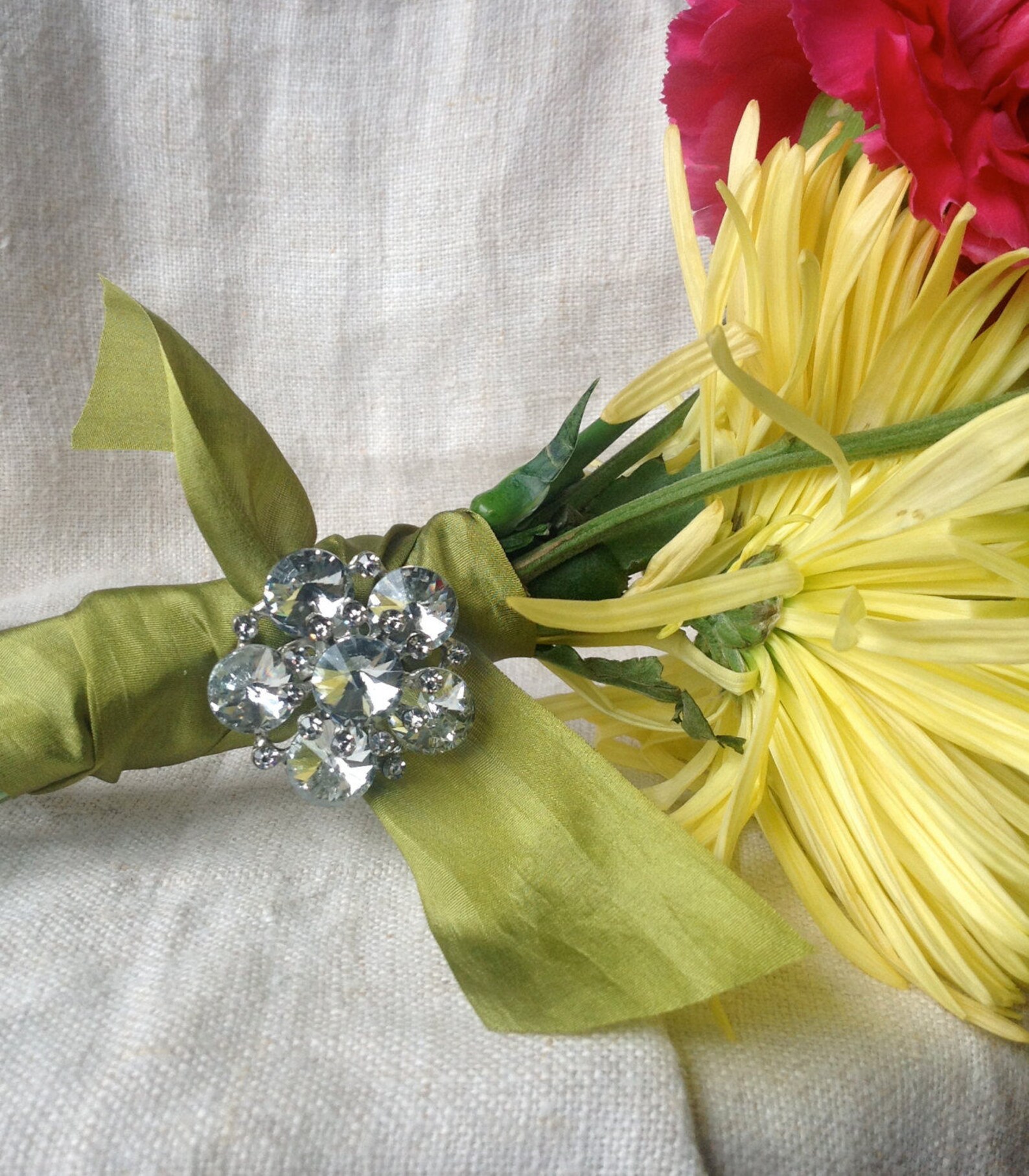 Mossy Green Chartreuse Silk Ribbon - Etsy