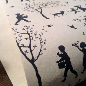 children's parade handmade recycled cotton paper bild 8