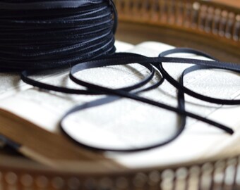 Black Velvet Ribbon - Etsy