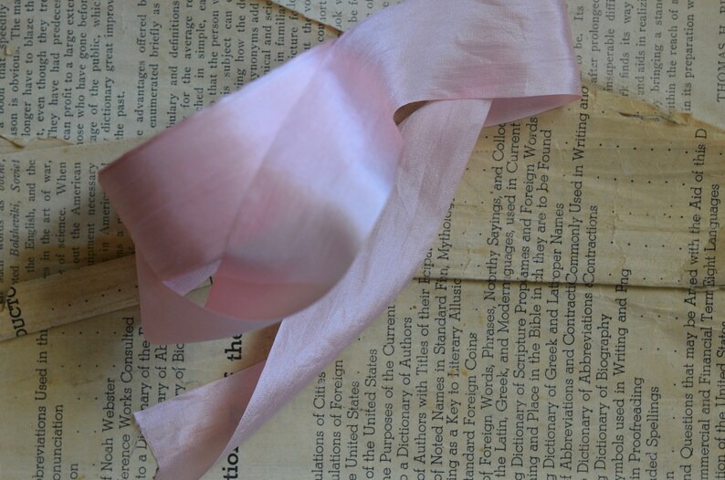 shades of pink silk ribbon image 5