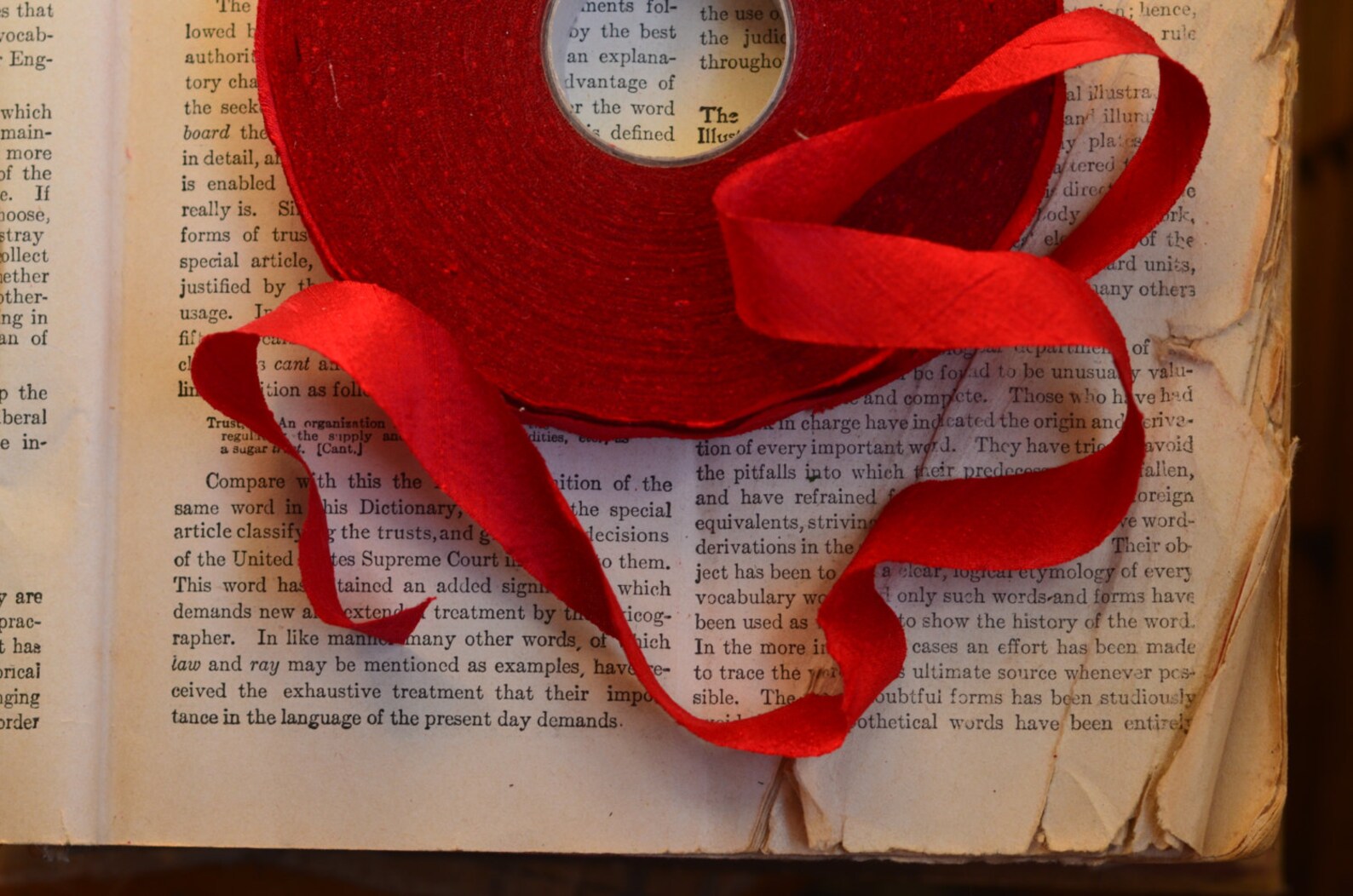 Bright Red Poppy Dupioni Silk Ribbon - Etsy
