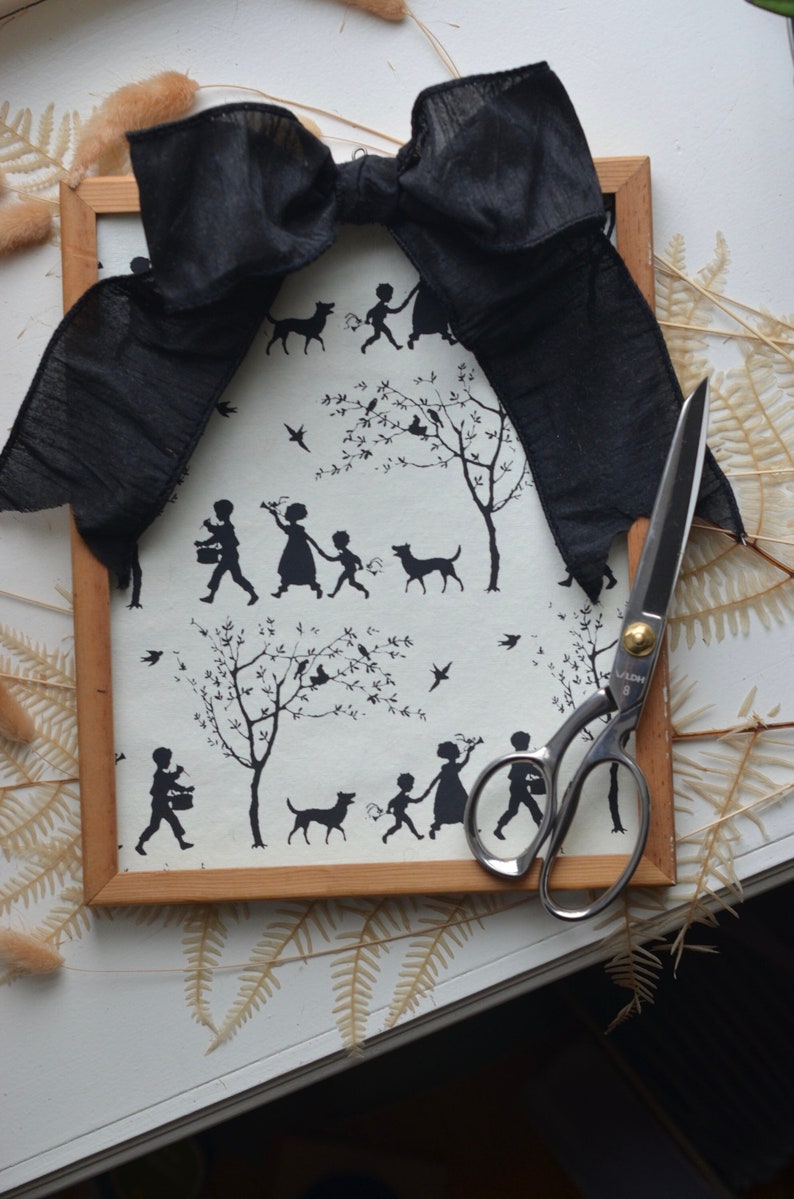 children's parade handmade recycled cotton paper bild 1