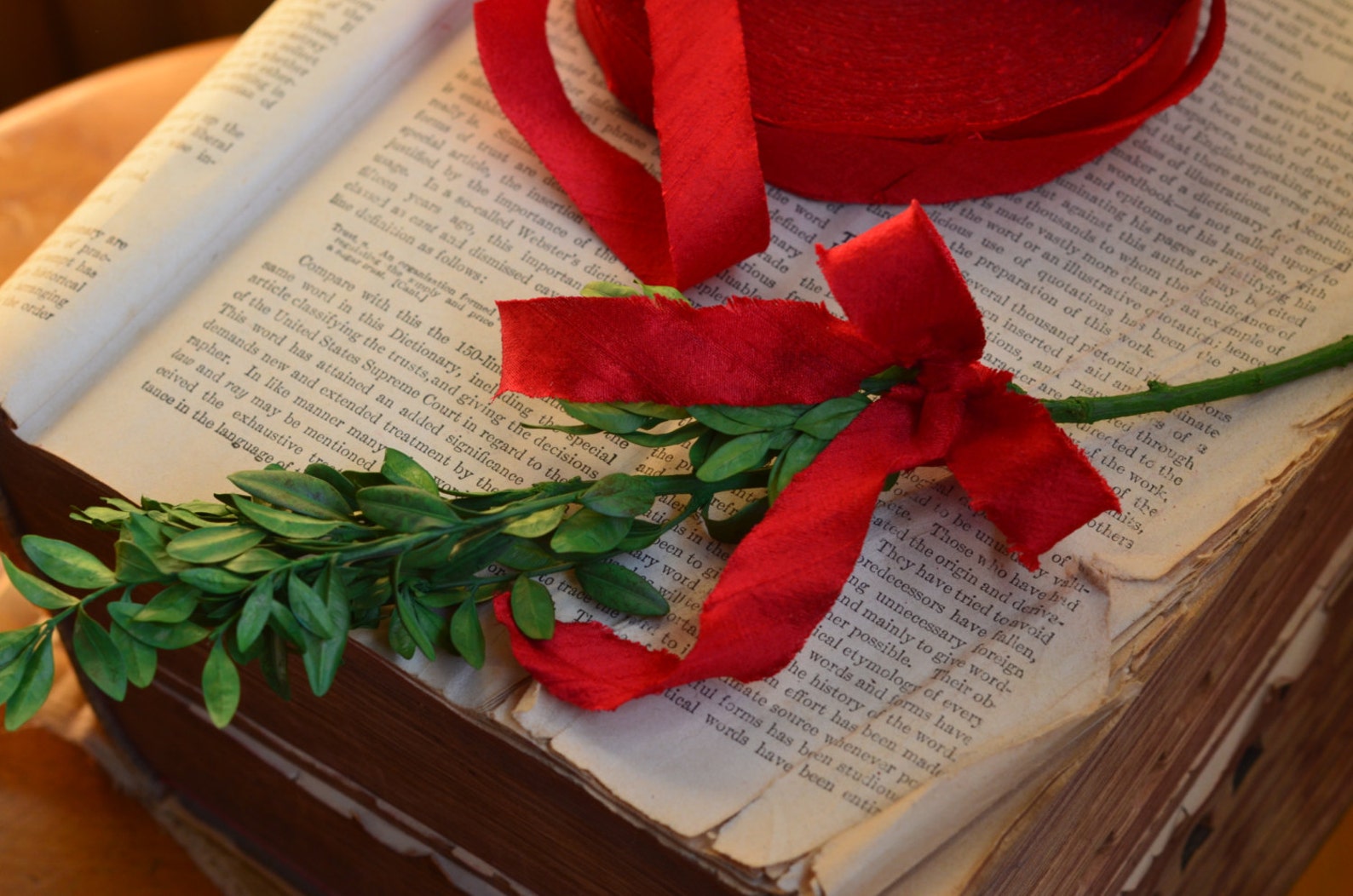 Bright Red Poppy Dupioni Silk Ribbon - Etsy