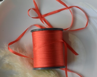 brillante seda de amapola 1/8"cinta