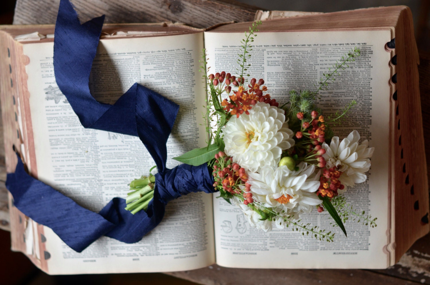 navy blue 2" dupioni silk ribbon