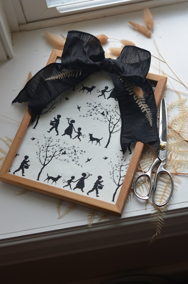 children's parade handmade recycled cotton paper bild 5