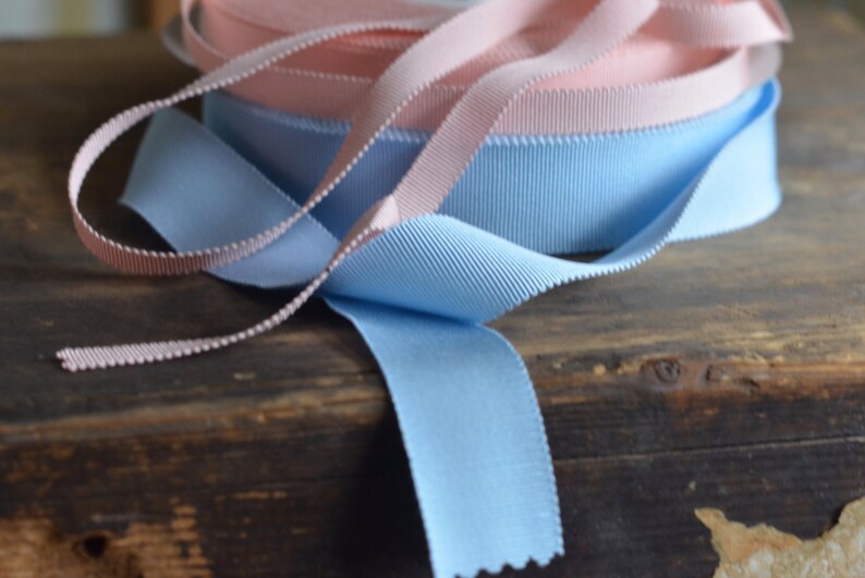 Bright powder blue grosgrain ribbon Etsy