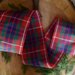 nastro scozzese fraser di edimburgo largo 2 3/4"