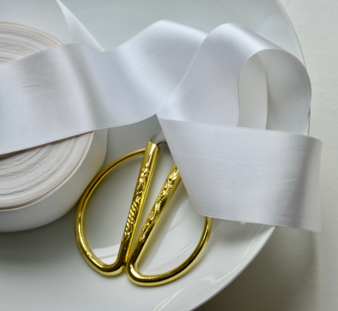 Silk White Ribbons White Silk Satin Ribbon - Etsy