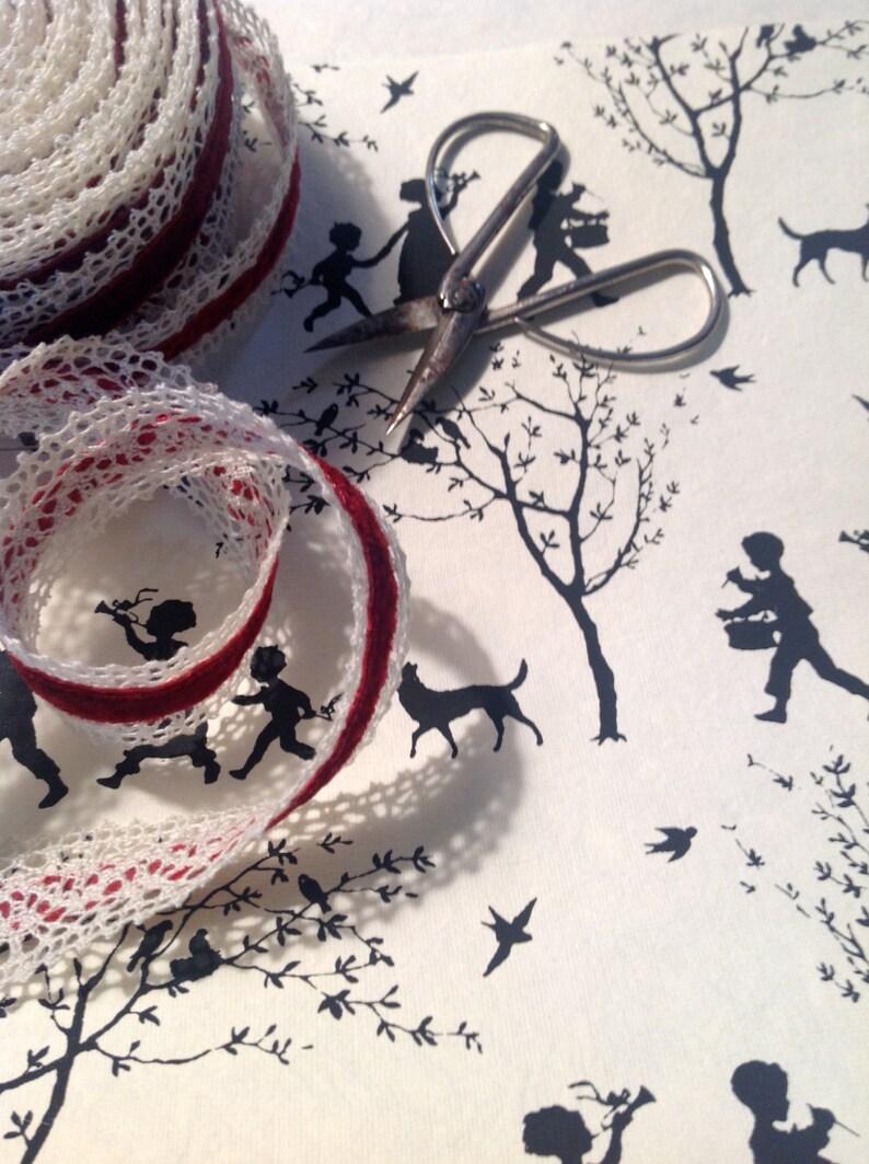 children's parade handmade recycled cotton paper bild 7