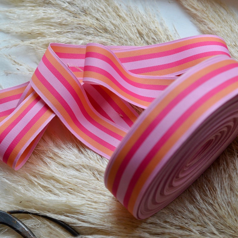 Candy Stripe Ribbon - Etsy