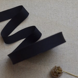 black petersham 1" or 1 1/2" ribbon