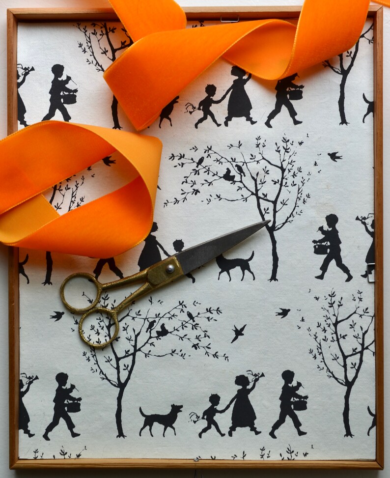 children's parade handmade recycled cotton paper bild 6