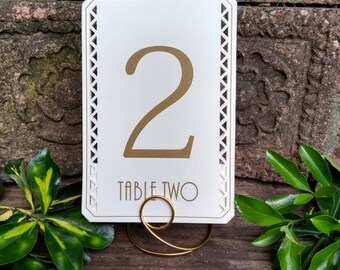 table card holders for wedding reception