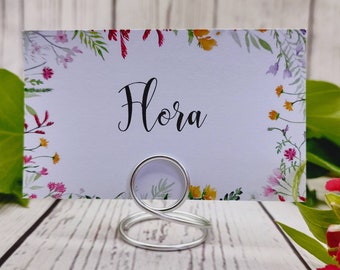 Wedding place-name card holders, multi colours,small photo holder, party place settings, wedding table decor